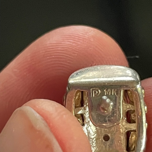 Gabrielle Bruni 14k Diamond Huggie Earrings - Picture 4 of 5